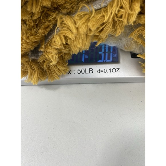 World Market Shawl Sweater Open Front Fuzzy Fringe Cardigan Oversized One Size - Picture 6 of 6